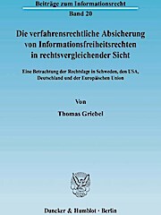 Griebel: Absicherung von InformationsfreiheitsR