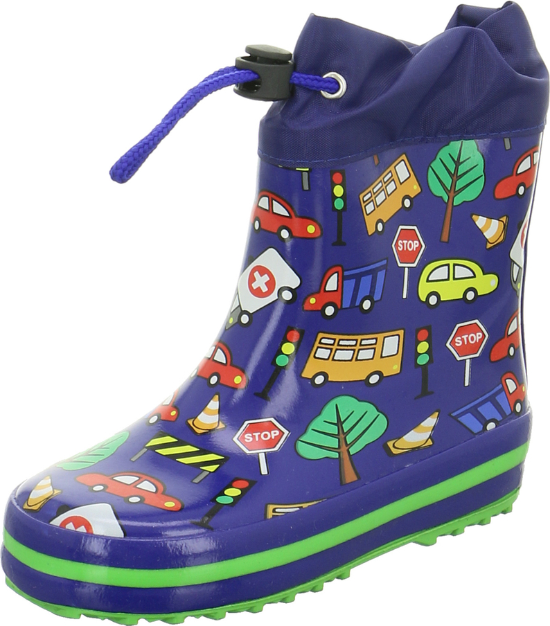 Beck 863 34 Warmfutter Gummistiefel Traffic Dunkel-Blau, Blau, Gr. 25 863-34 TRAFFIC