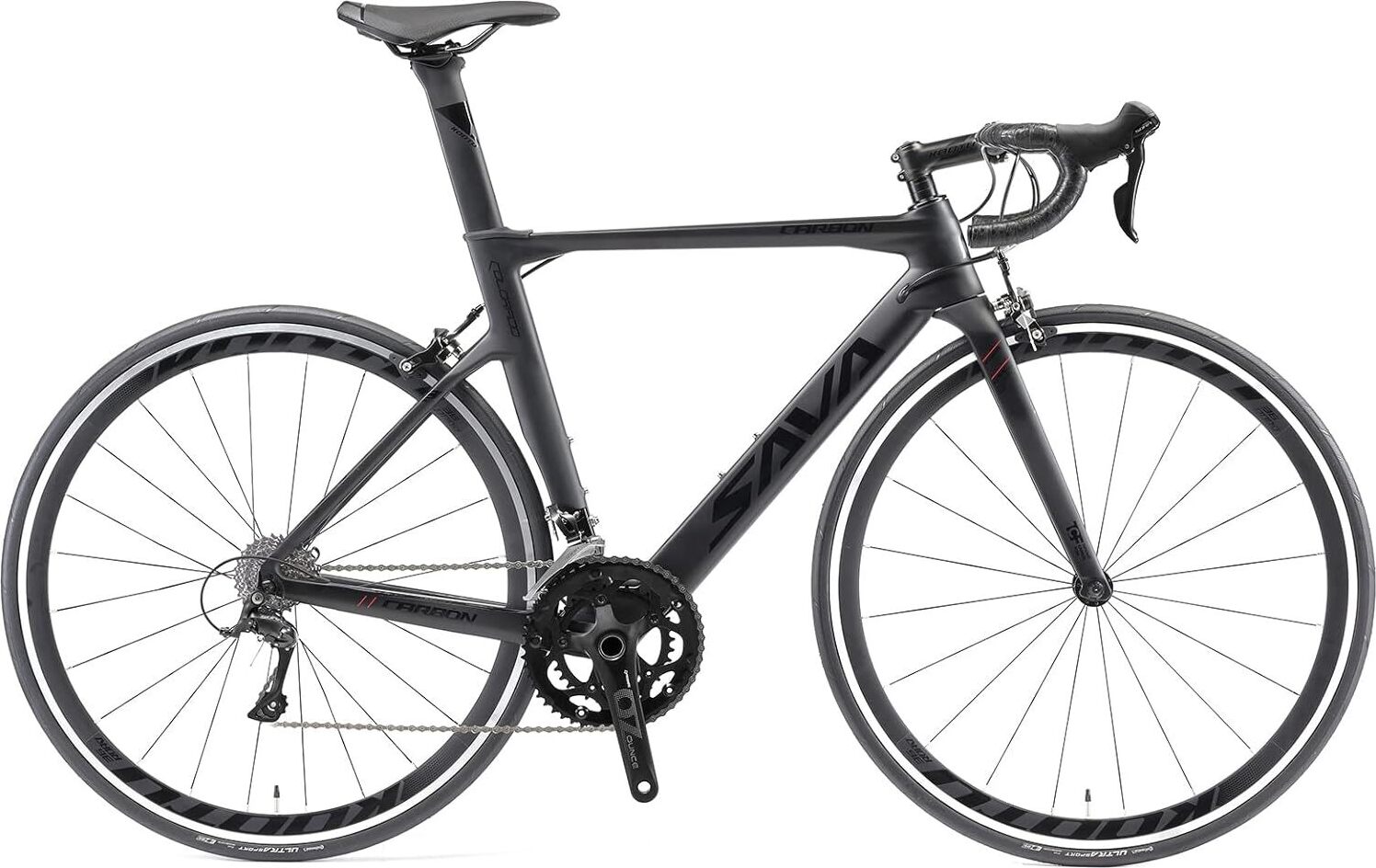 Cerchio In Carbonio 700C 28 Fori | Clincher/Tubeless AC3 Freni, 3k/UD