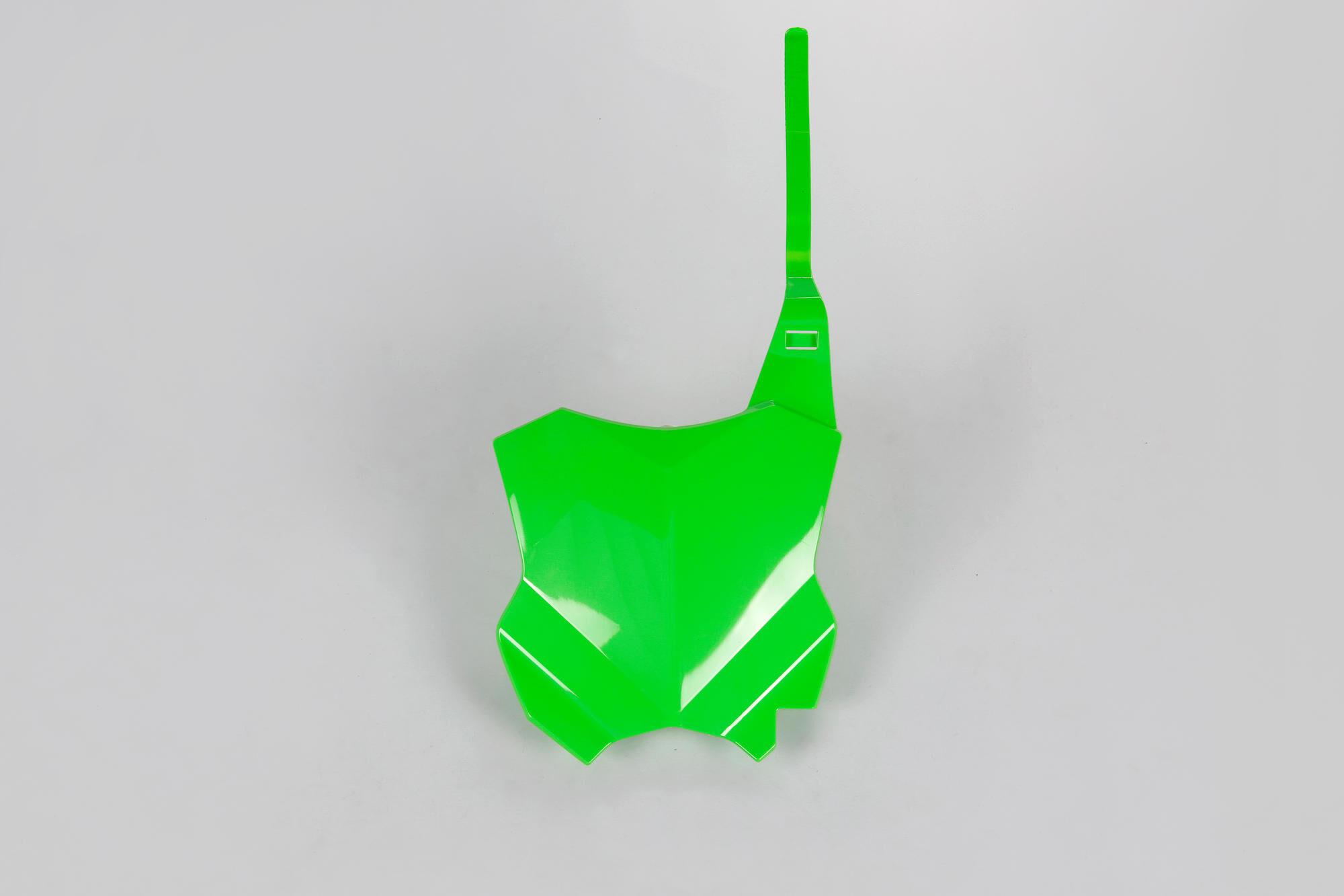 UFO pinkelt Startnummernschild Startnummernschild UFO Kawasaki grün KA04738-026