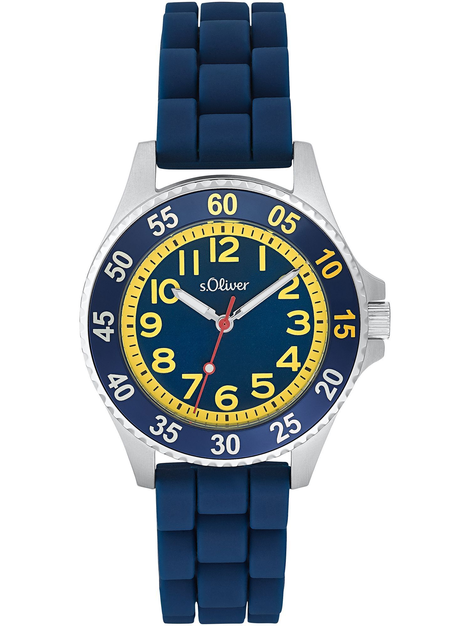 s.Oliver Kinder Uhr Silikonbanduhr 2033506