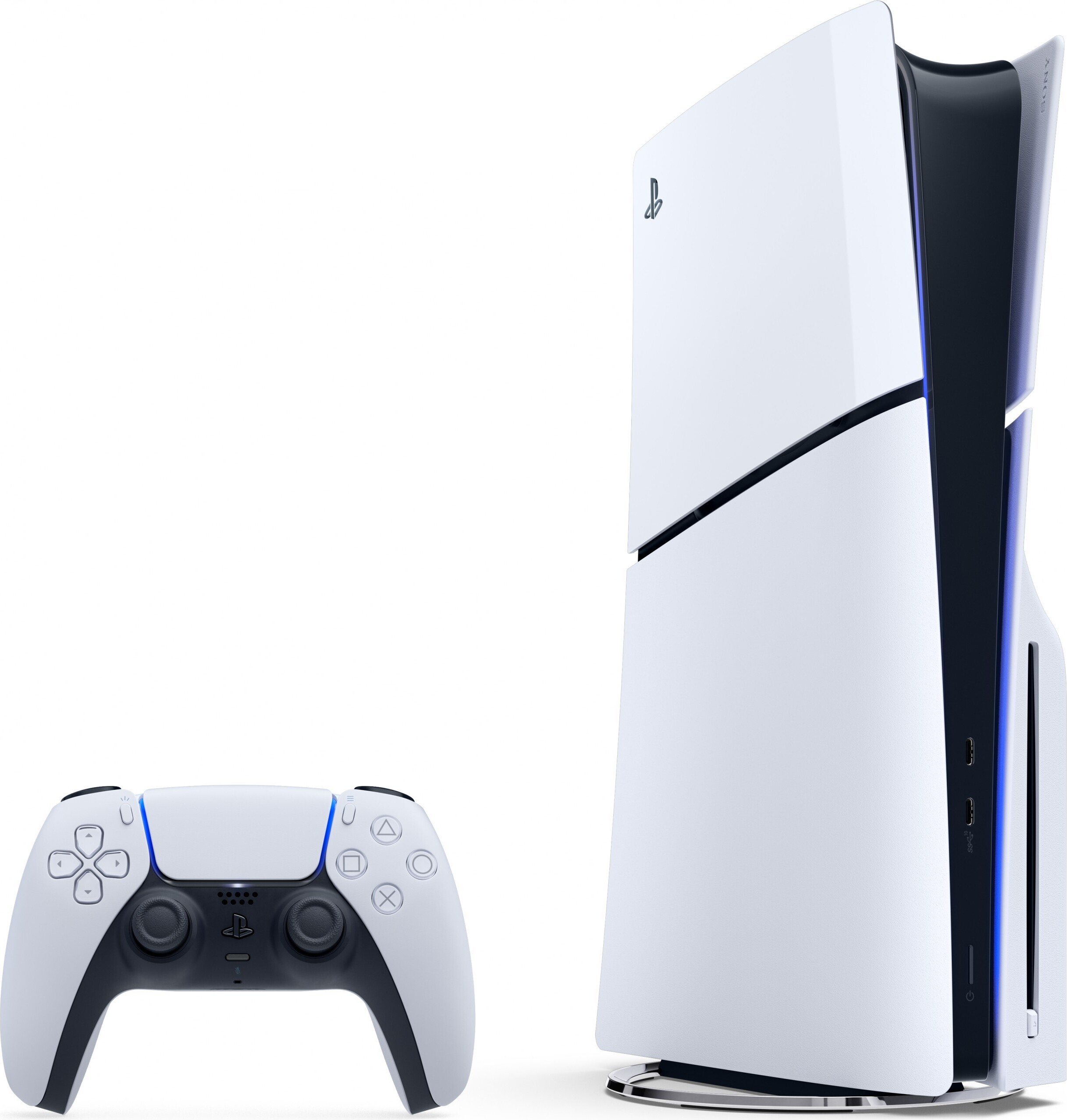 Sony Playstation 5 Slim Disc-Edition, 4K, HDR, 1TB SSD, weiß