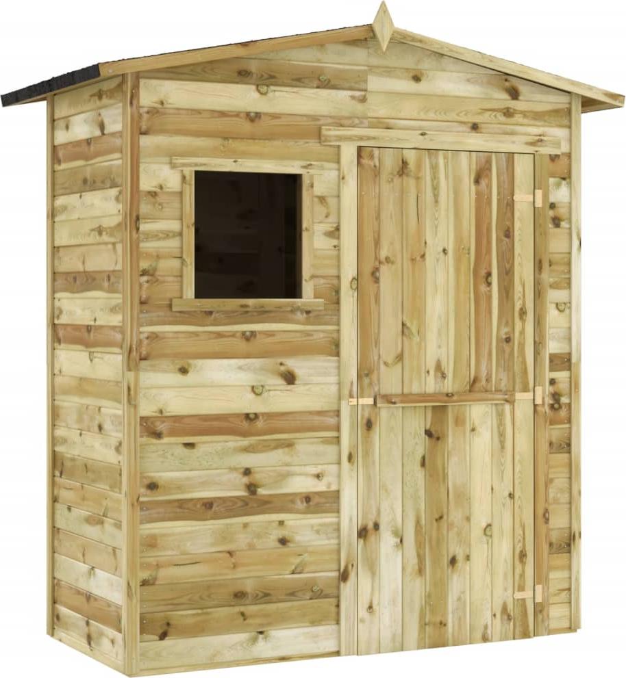 vidaXL Záhradný prístrešok Impregnovaná borovica