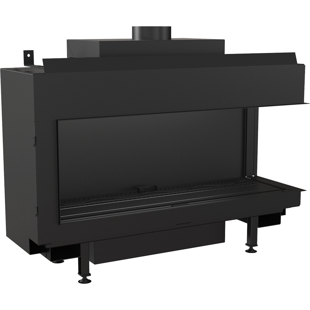 Plynový krb LEO 100 pravý propán-bután fi 100/150 9,5 kW