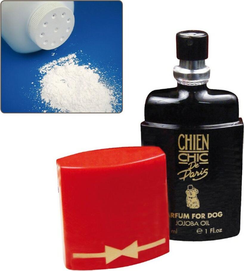 Parfüm für Haustiere Chien Chic Hund Talkum-Puder (30ml)
