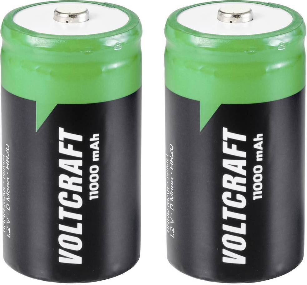 VOLTCRAFT HR20 Mono (D)-Akku NiMH 11000 mAh 1.2 V 2 St.