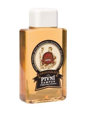 Pivný šampón HAIR Women Men a pivný sprchový gél SAELA 2 x 300 ml DARČEKOVÁ SADA