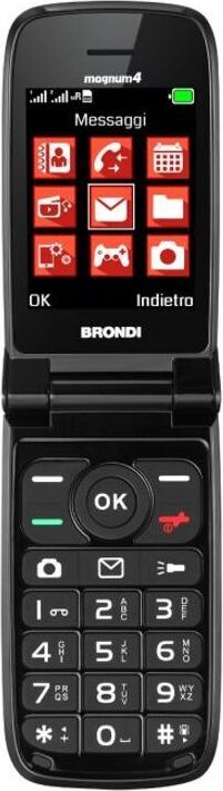 Brondi Magnum 4 7,11 cm (2,8") Modrá, fialová Základný mobilný telefón