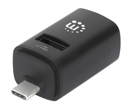 USB-C™ 3.2 Gen1 3-portový USB-A kompaktný rozbočovač čierny