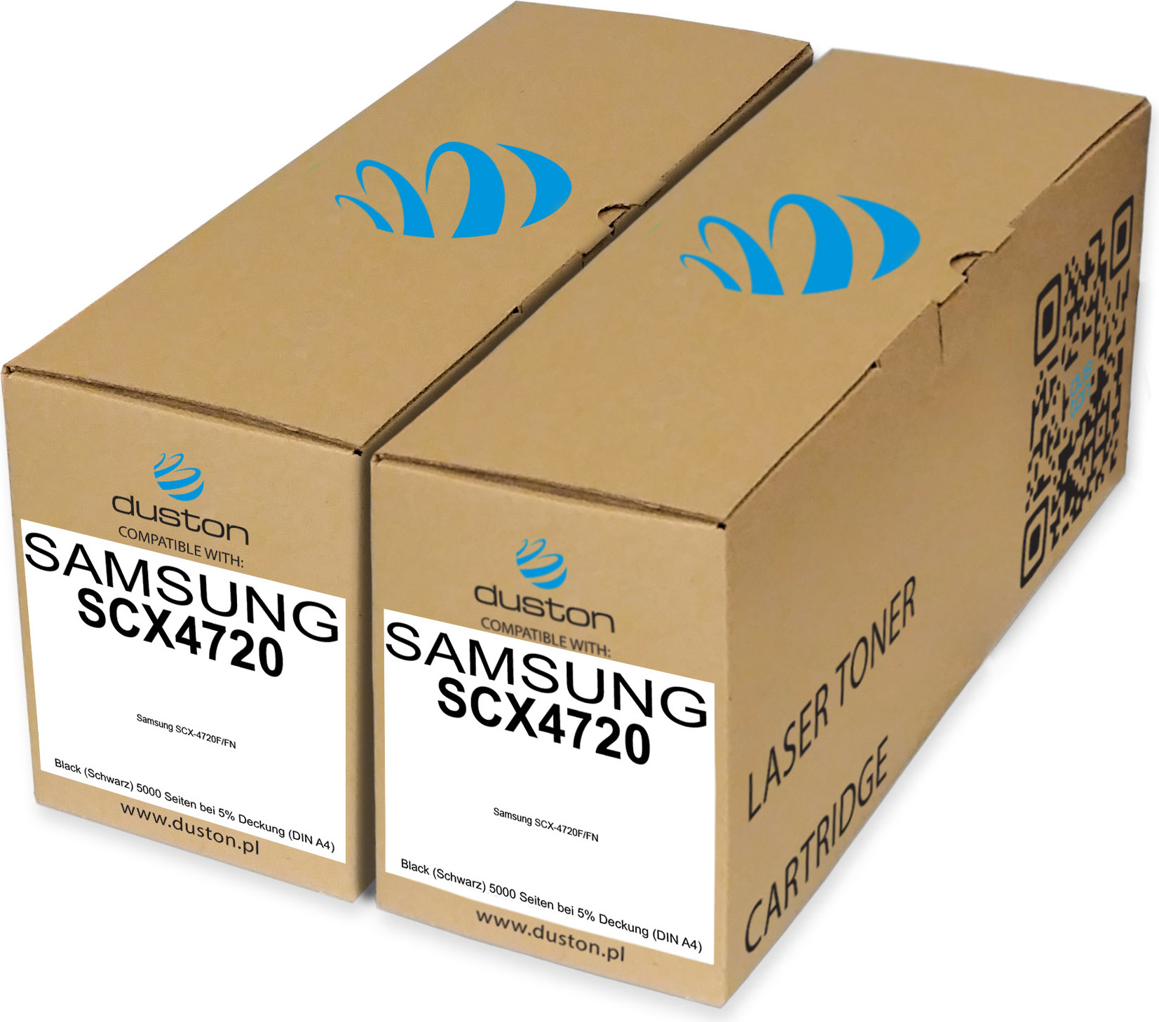 2x SCX4720, SCX-4720D5 Tonerová kazeta do tlačiarne čiernej farby kompatibilná so Samsung SCX4720
