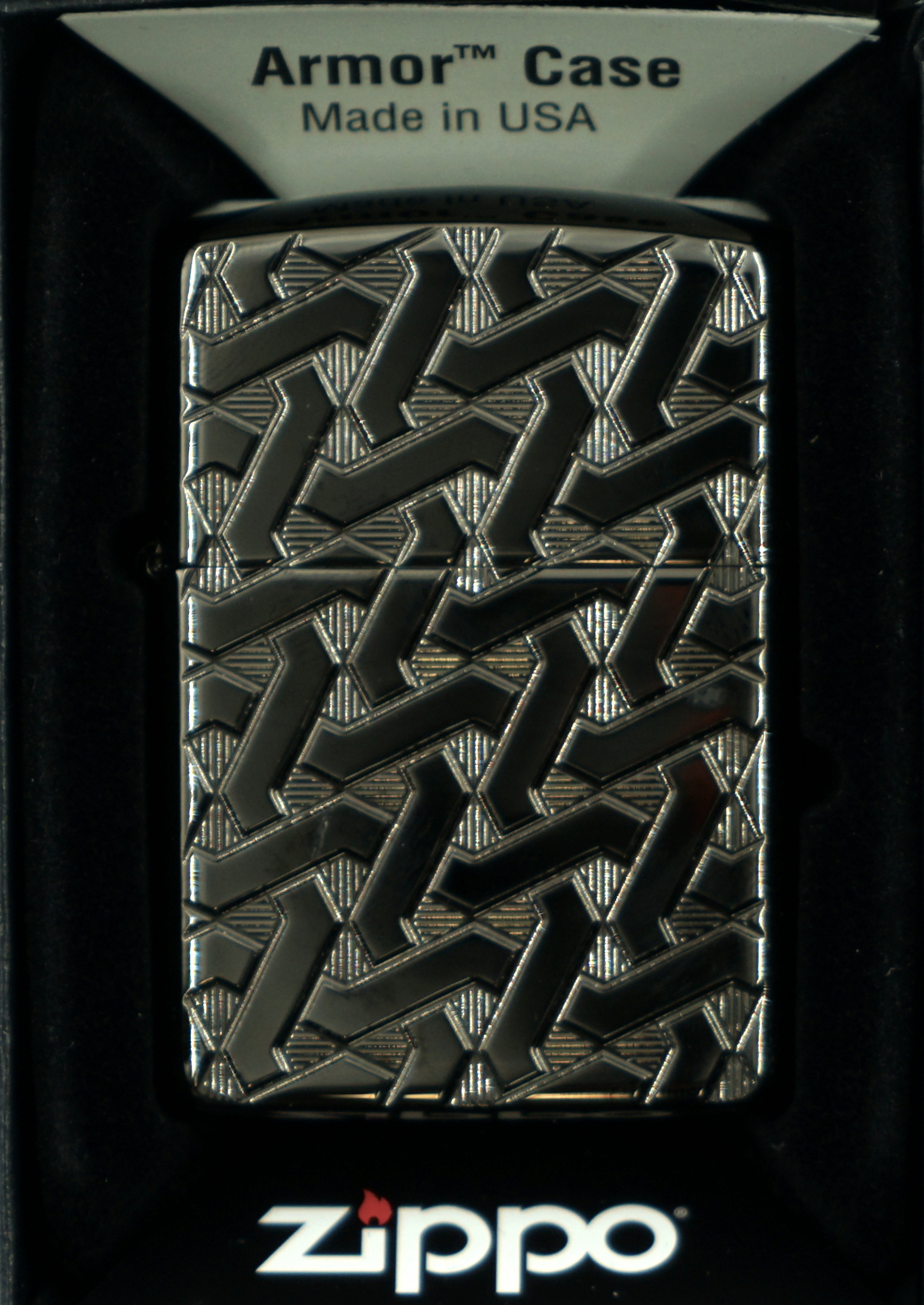 Zippo Sturmfeuerzeug Mit Vintage-Skull-Design – Street Chrome, Befüllbar, In Geschenkbox