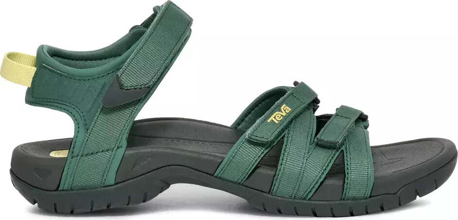 Teva Tirra Damen Sandale mit Klettverschluss, Fußgewölbestütze für leichte Wanderungen