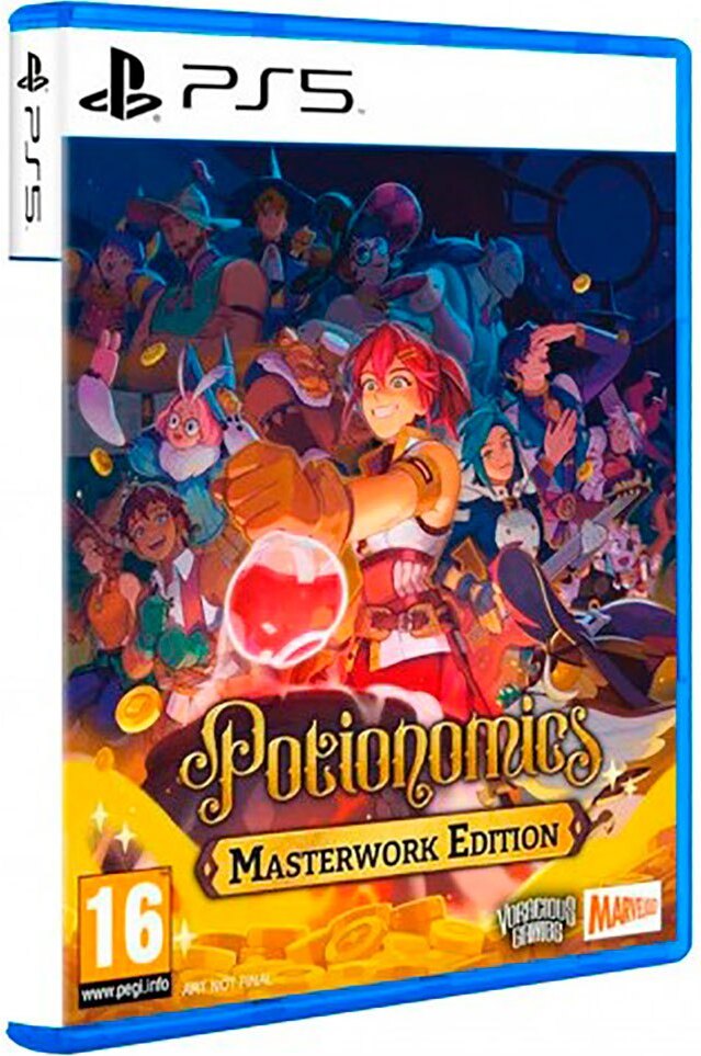SONY PlayStation Playstation Games Ps5 Potionomics: Masterwork Edition Durchsichtig Durchsichtig One Size S5PMKE