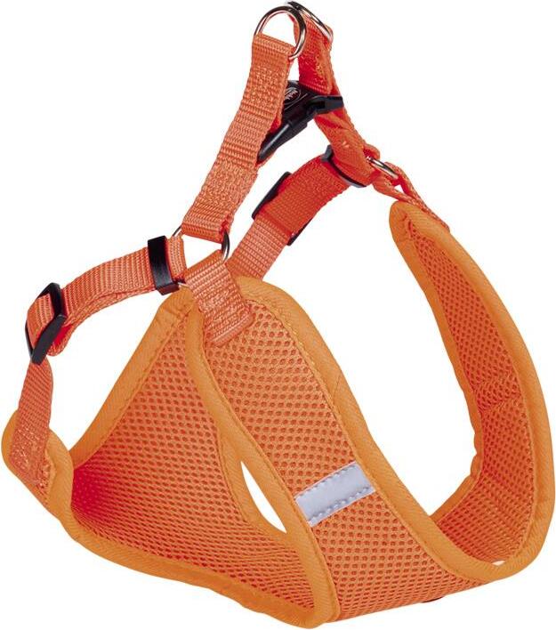Nobby Geschirr Mesh Reflect neonorange, Bauchumfang: 69-83 cm 80657-04