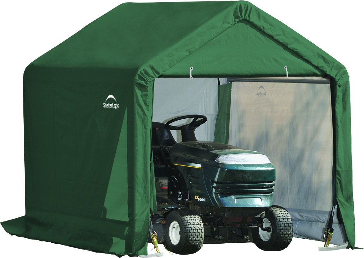 ShelterLogic fóliový stan garážový prístrešok zelený 180x180x180 cm