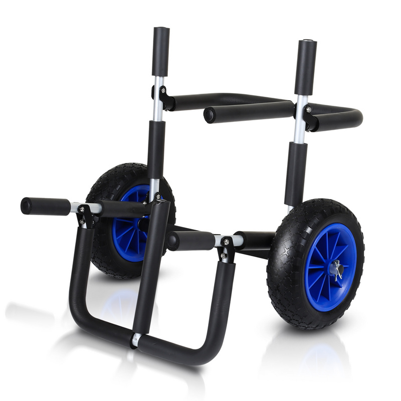 SWANEW Transportný vozík Double pre 2x SUP Stand Up Paddle Surfboard Surf Trolley Alu