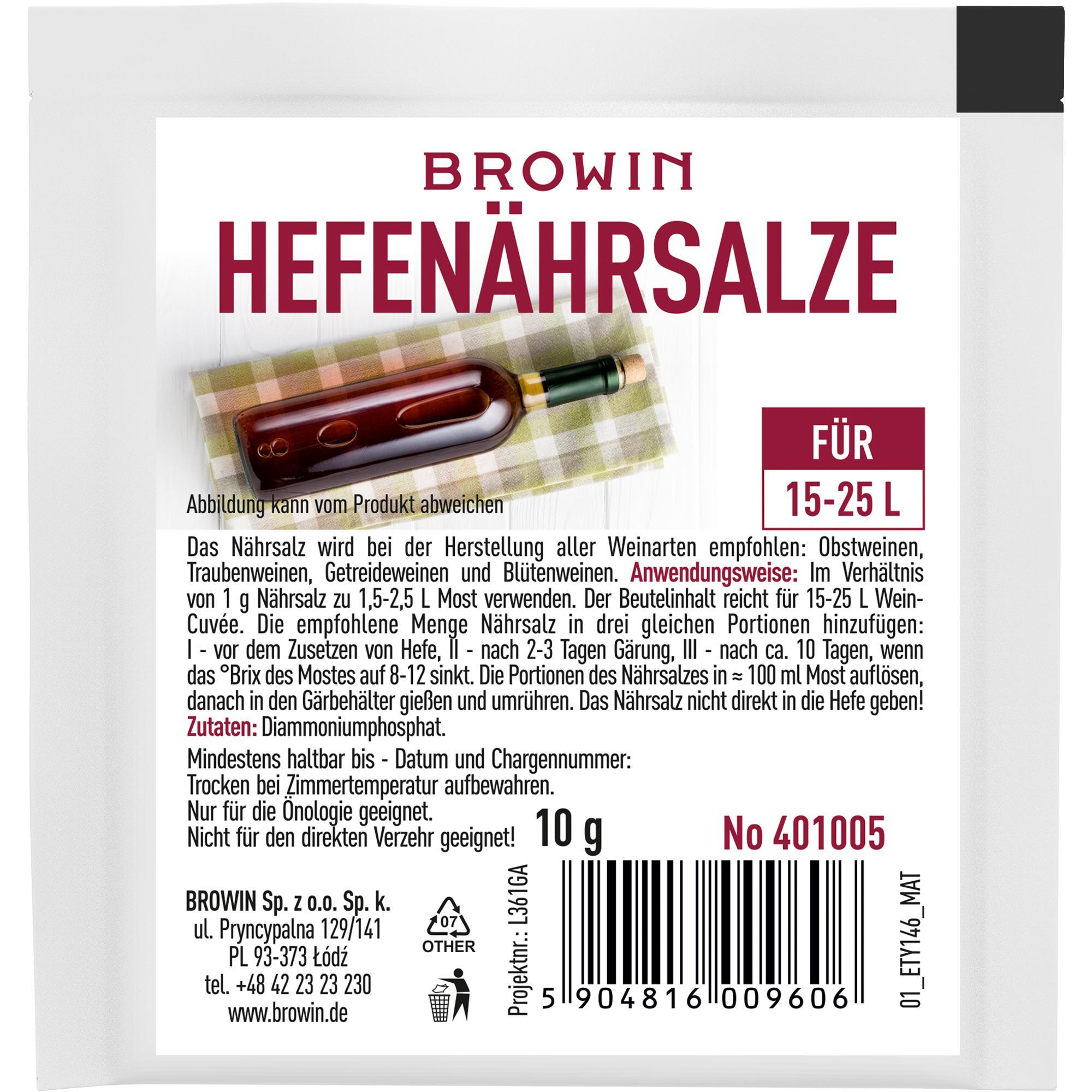 Browin Hefenährsalze - 10G 401005