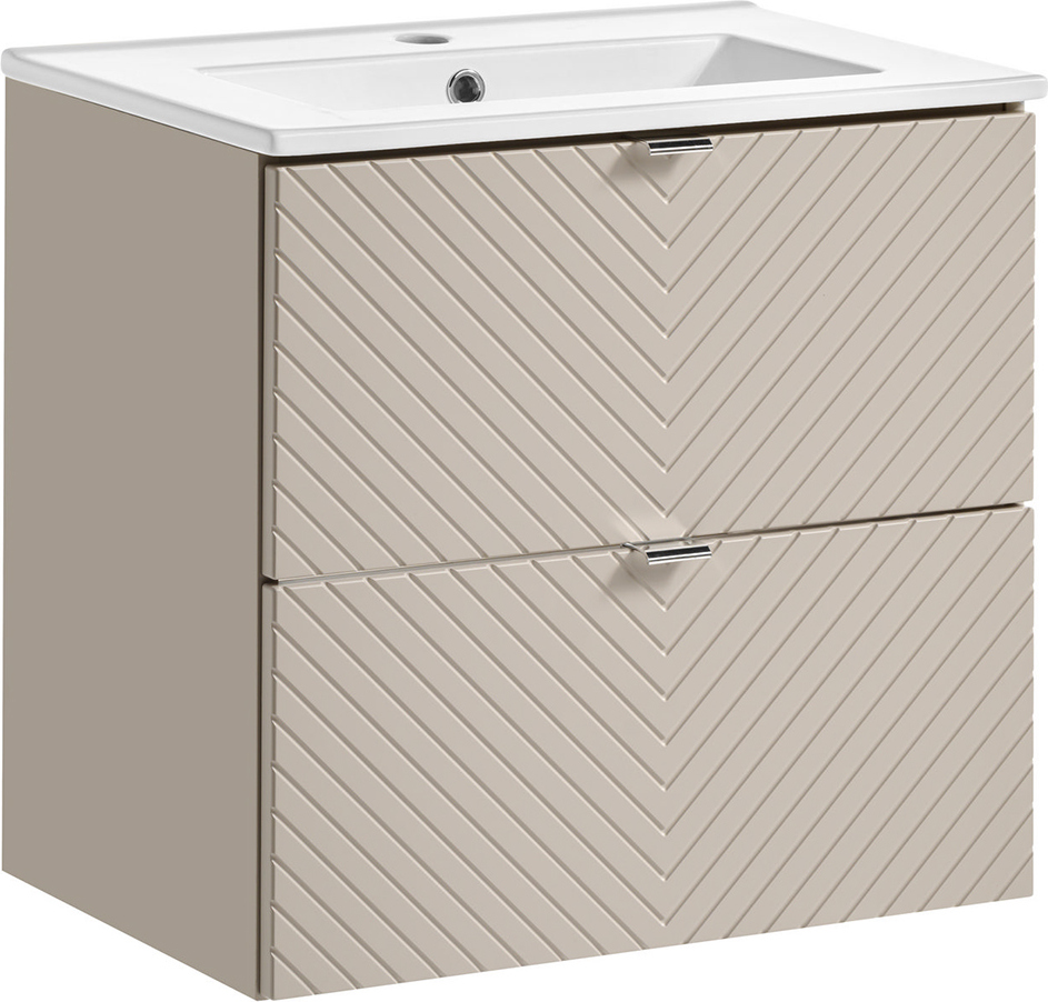 Lomadox Waschtisch 81 cm in kaschmir VERACRUZ-56 LA56-VERACRUZ-56-SET14