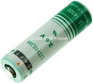 Akkuplanet GmbH Saft LS14500 Lithium - Batterie AA Alarmanlage ABUS Secvest 2Way Siemens Simatic S7-400