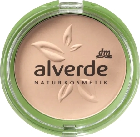 Body Powder Alverde Compact Powder Skin-Perfecting Natural Beige 030 - 9g