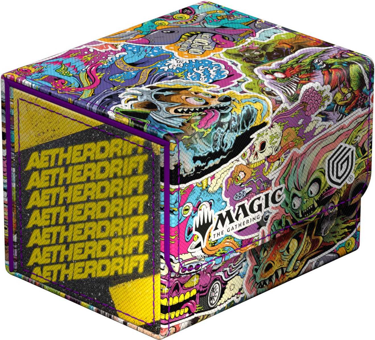 Ultimate Guard Sidewinder 100+ Xenoskin Magic: The Gathering "Aetherdrift" - Revved-Up Racers UGD011557