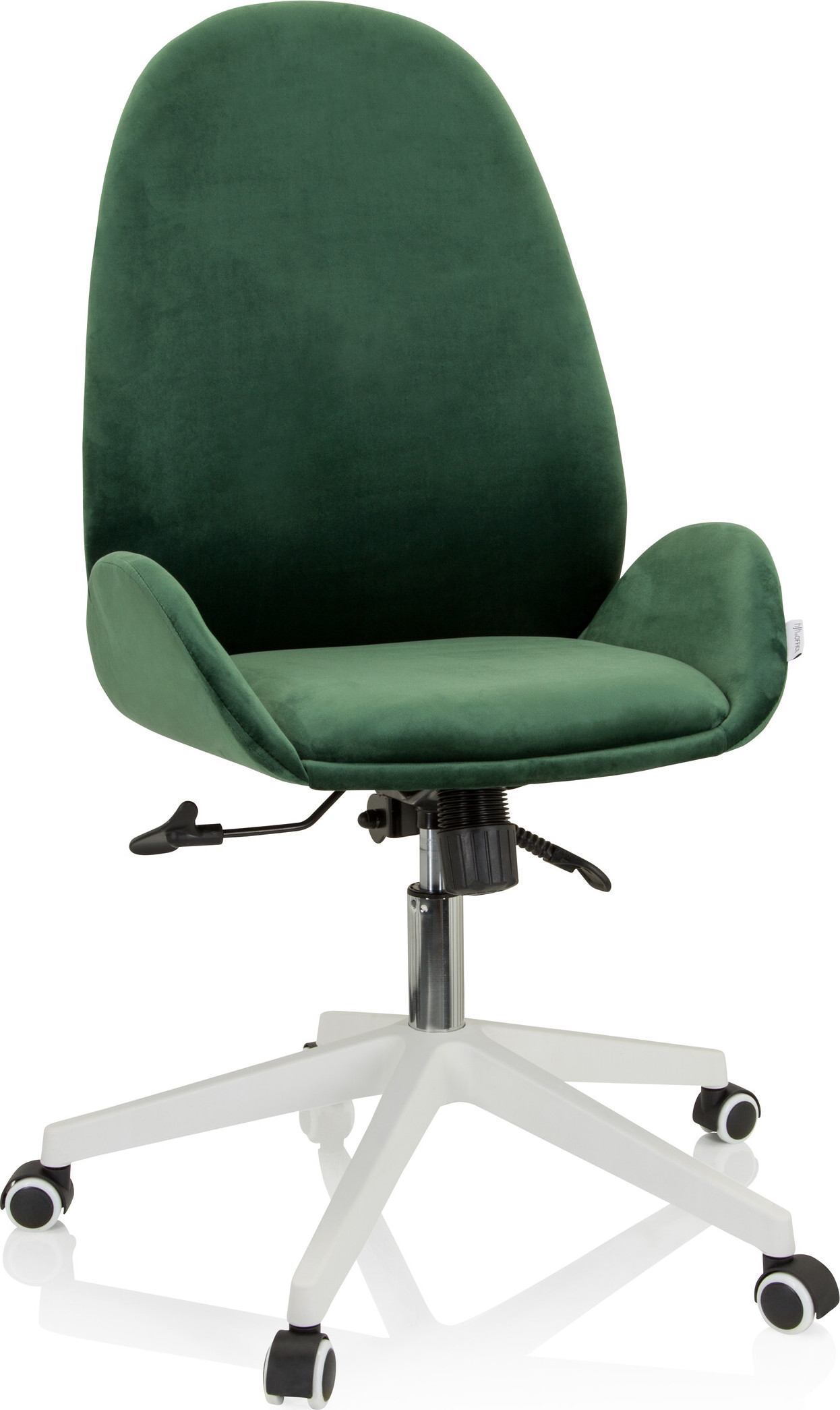 hjh OFFICE AVEA kancelárska stolička otočná stolička kancelárska stolička domáca kancelária zamat