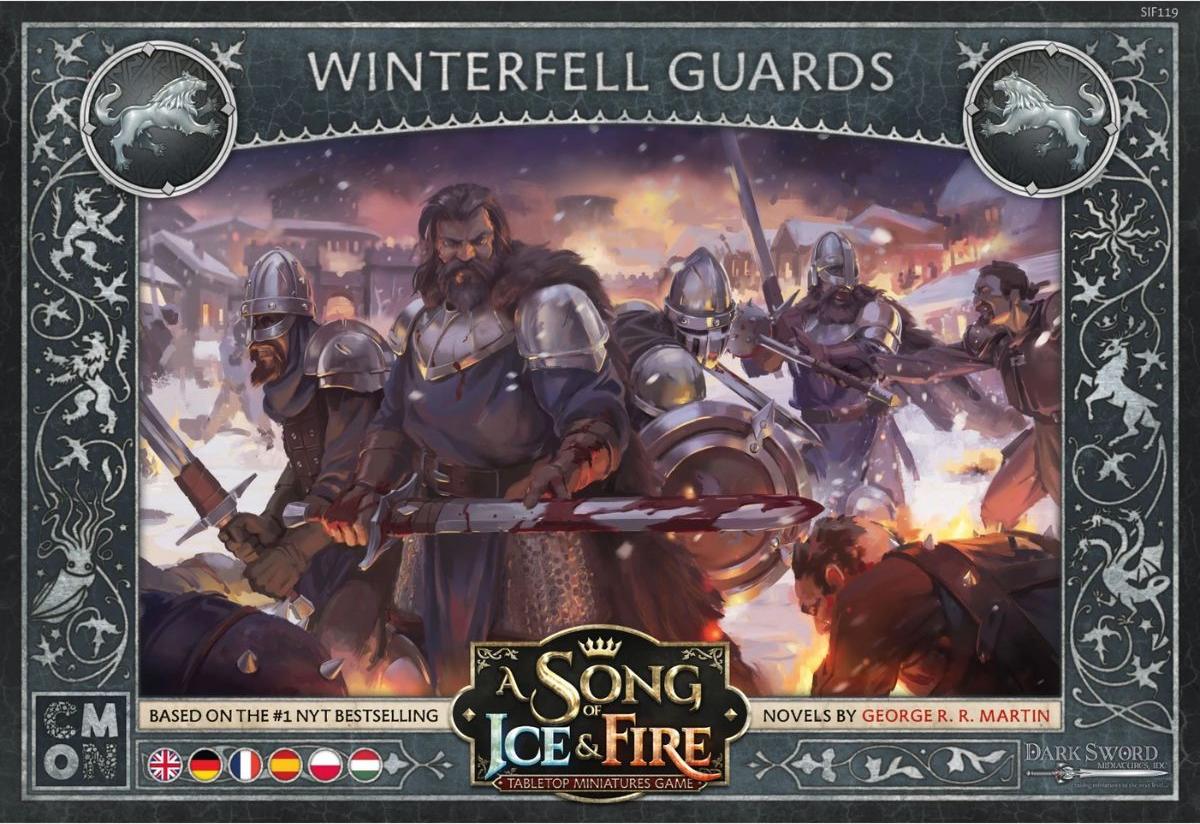 CMON A Song of Ice & Fire Winterfell Guards (Wachen von Winterfell) CMND0308