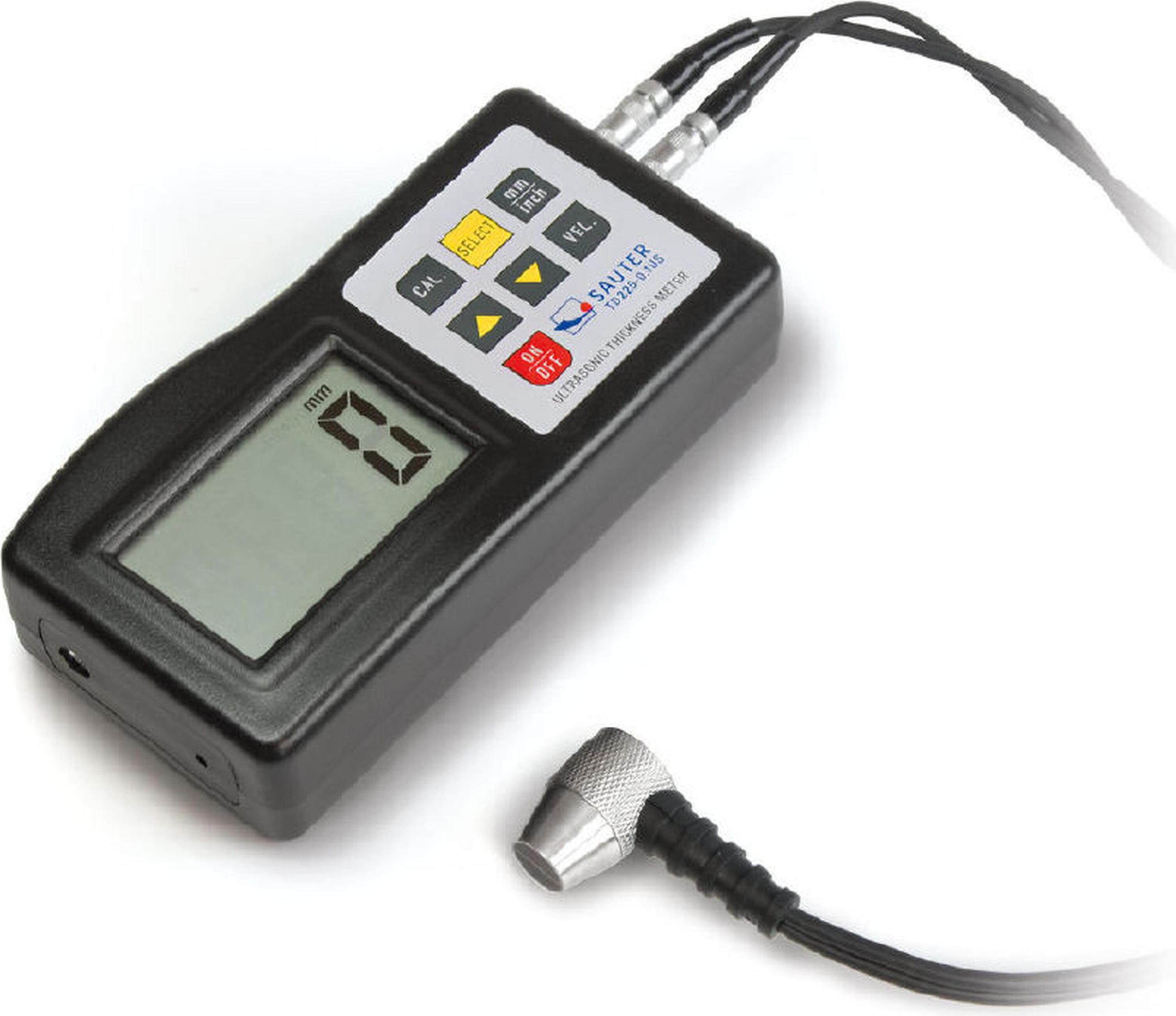 KERN & SOHN Sauter Ultraschall-Materialdickenmessgerät TD 225-0.1US