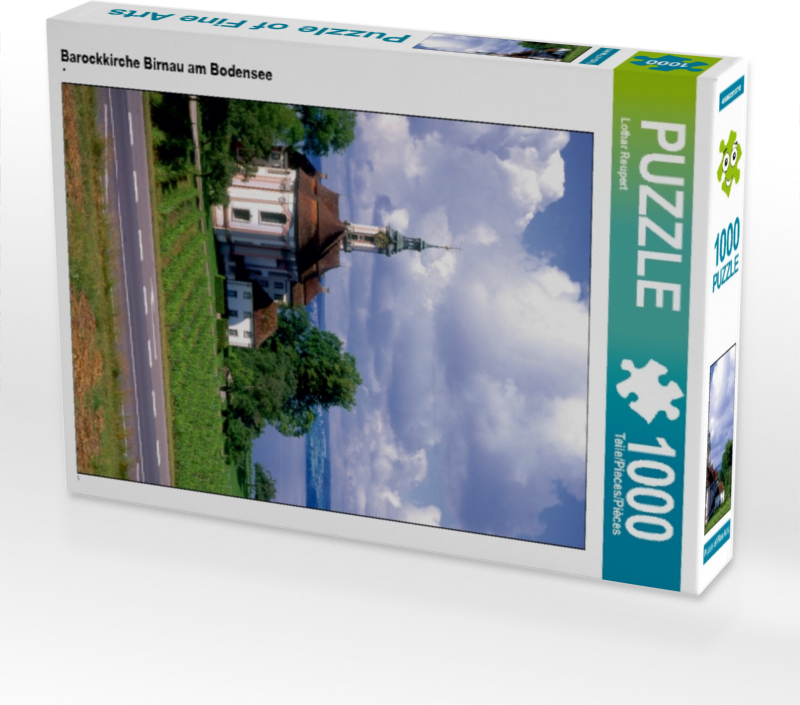 Calvendo Barockkirche Birnau am Bodensee 1000 Teile Puzzle hoch 480x640mm, Reupert Lothar; 7339440