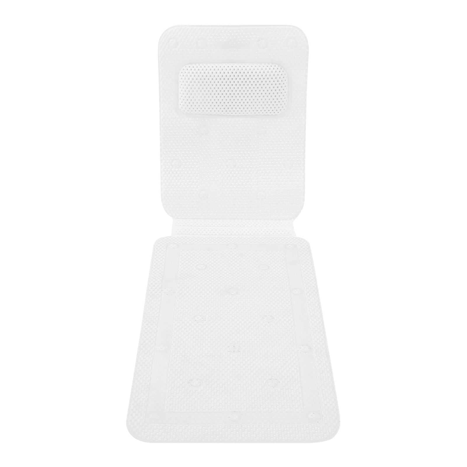 GreatDEshop2021 Badewannenmatte, Badewannenmatte mit Kissen, PVC-Schaumstoff-Badewannenkissen MR23IZ-000100-WL