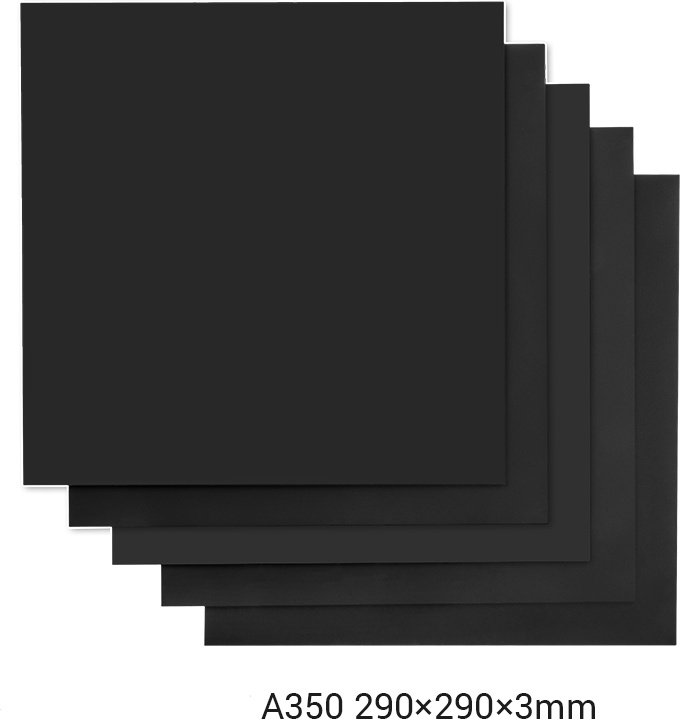 Snapmaker mattierte Acrylplatten 290x290x3mm 5Stück 25