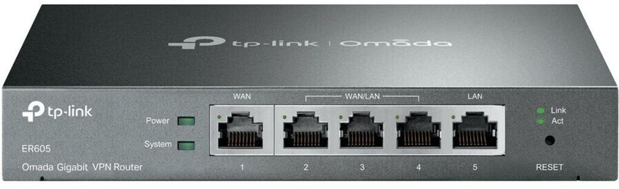 TP-Link v2 Kabelrouter Gigabit Ethernet Schwarz TL-ER605