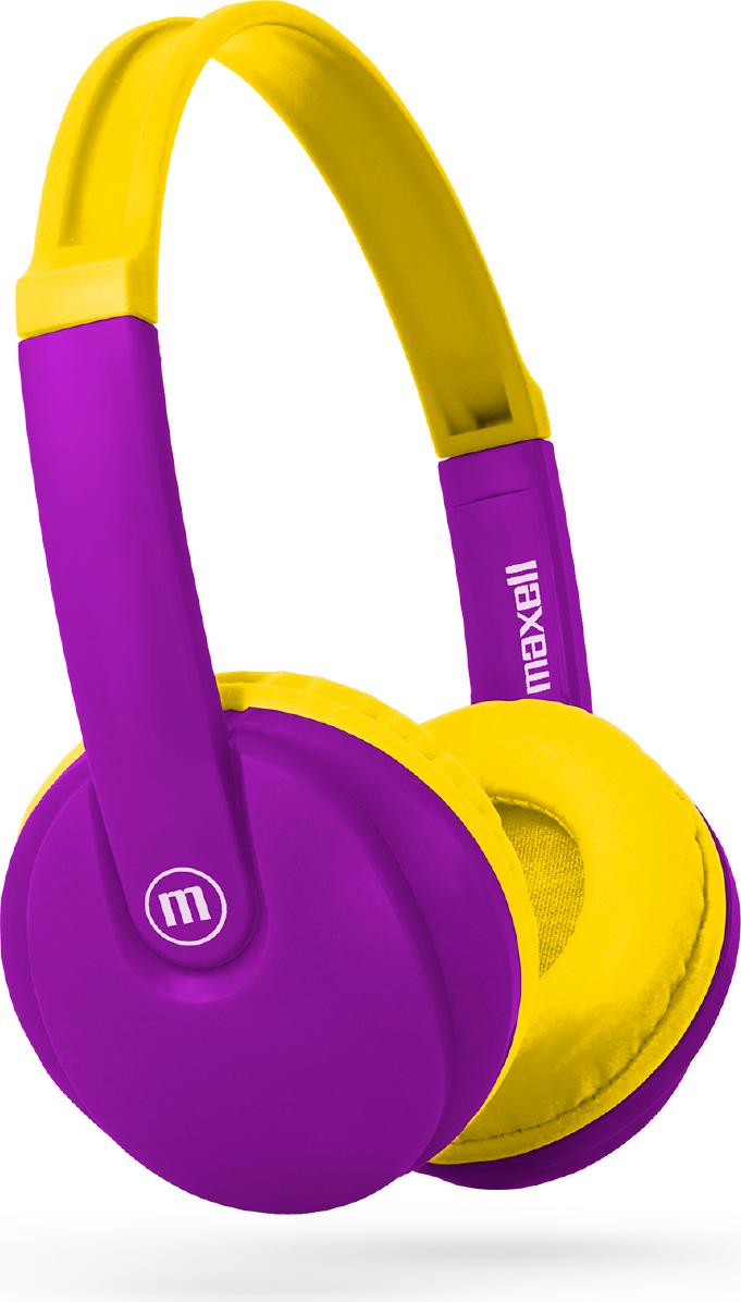 Maxell HP-BT350 Bezdrôtové detské slúchadlá / headset – Bluetooth 5.0 – Obmedzenie hlasitosti 85 dB – Li-ion batéria – 3,5 mm jack konektor – Mikrofón [52045A]
