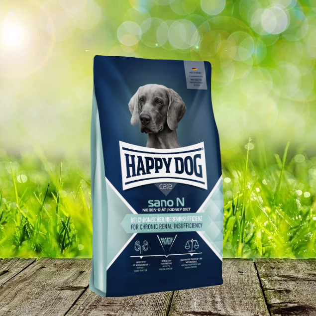 Happy Dog Sano N 2 x 7,5 kg - Schmackhaftes Hundefutter bei Nierenerkrankungen