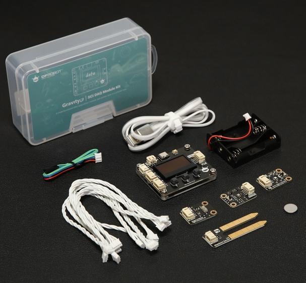 DFRobot Gravity Science Datenakquisitions-Modul Kit, STEM-Education, Umwelt, I2C, 3.3-5V EDU0170