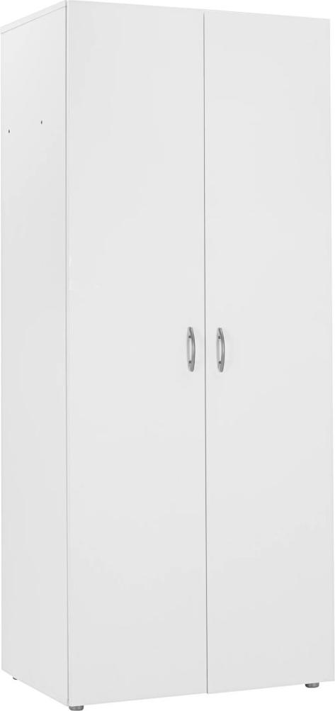 Leziter Familienkleiderschrank 74x182 cm weiß