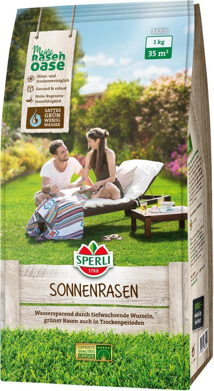 Sperli GmbH Sperli Sonnenrasen - 1 kg für ca. 35 m² 88705