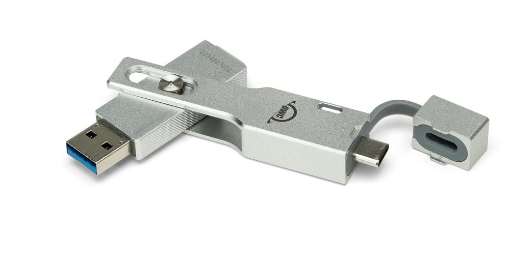 OWC 250GB Envoy Pro mini USB-C + USB-A (10Gb/s) Portable SSD (OWCENVPMCA02)