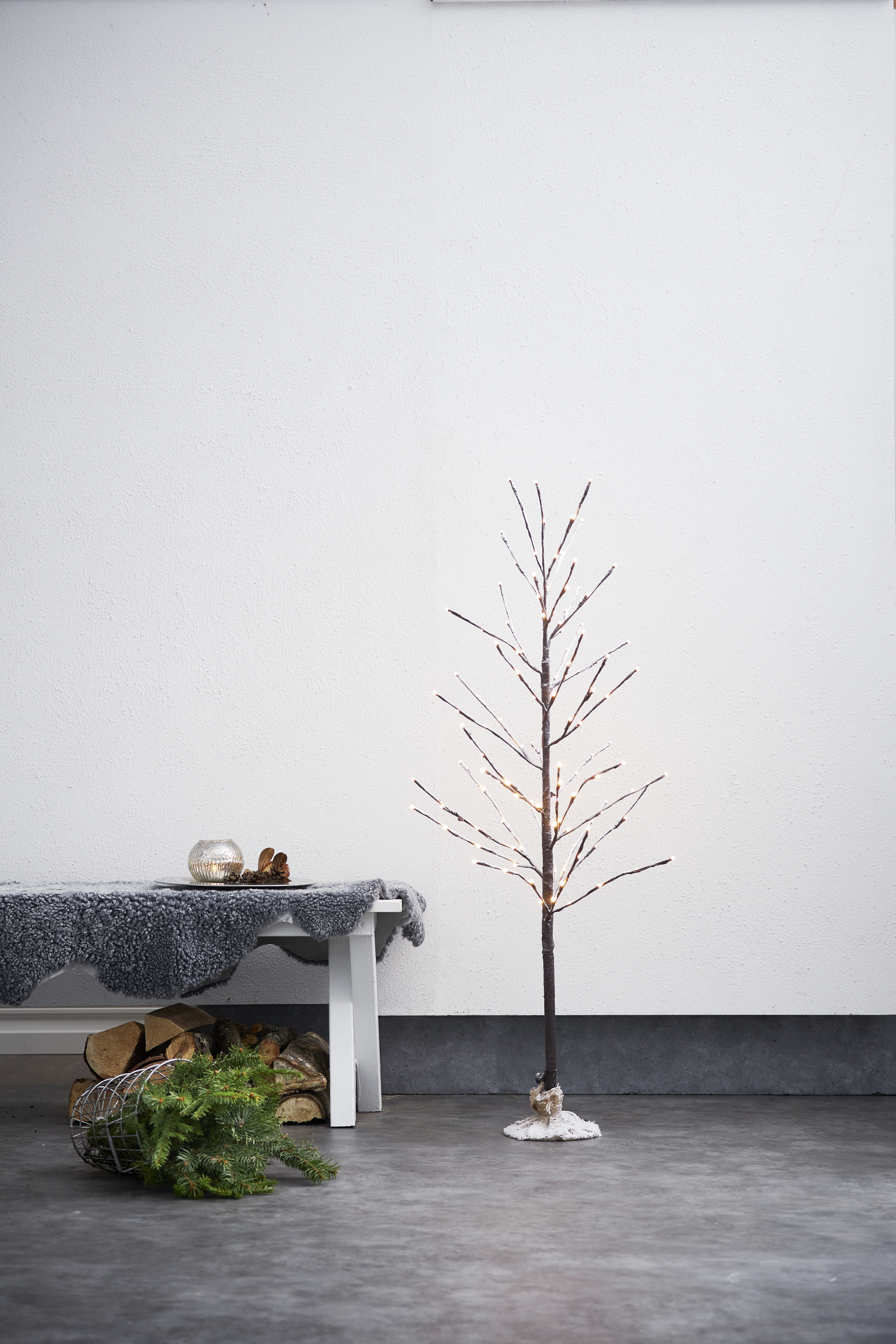 Star Trading LED-Bäumchen "Tobby Tree", braun, 120 cm 860-84