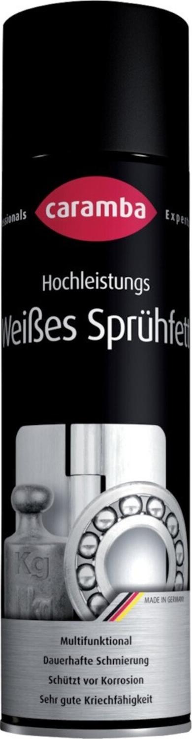 Caramba Hochleistungs Weißes Sprühfett weiß 500 ml 6071851