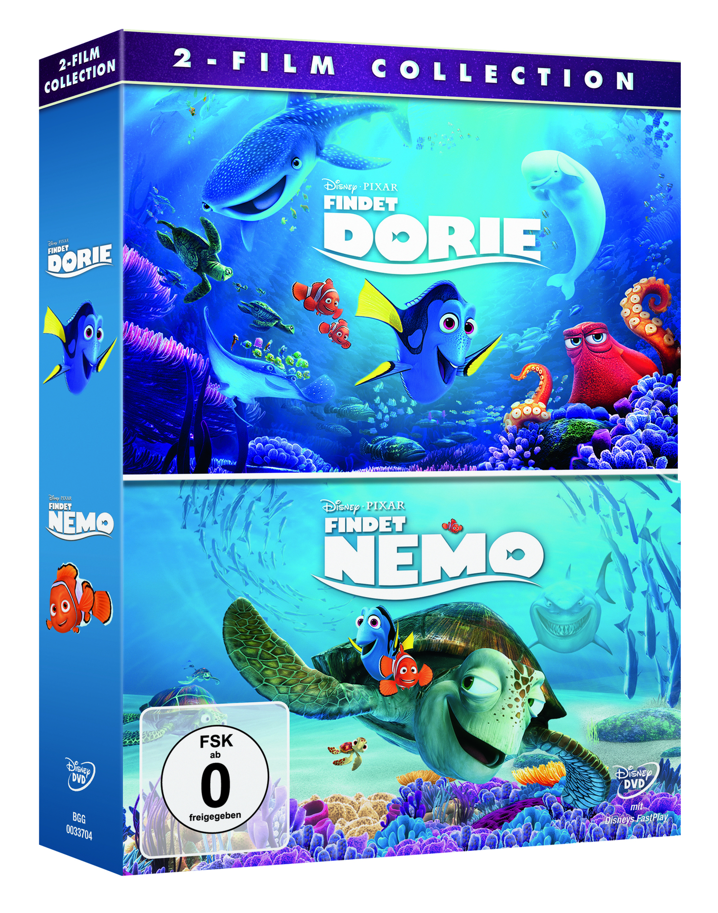 Dorie und Nemo 2 Figuren Disney/Pixar Findet Dorie Spielfiguren 