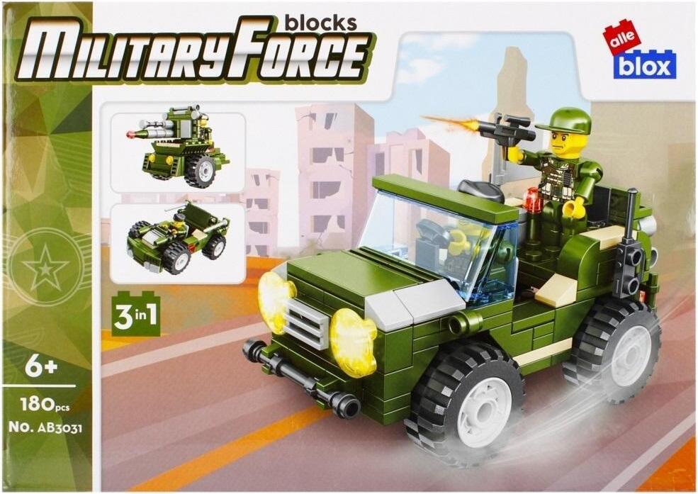 ALLEBLOX ALLEBOX Militärische Bauklötze