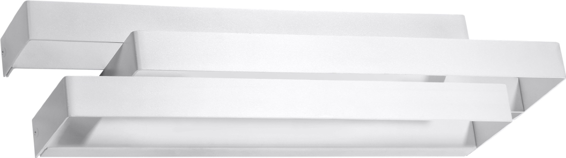 Wandleuchte FROST 2xG9 8W Stahl 10x9x42cm Sollux Lighting