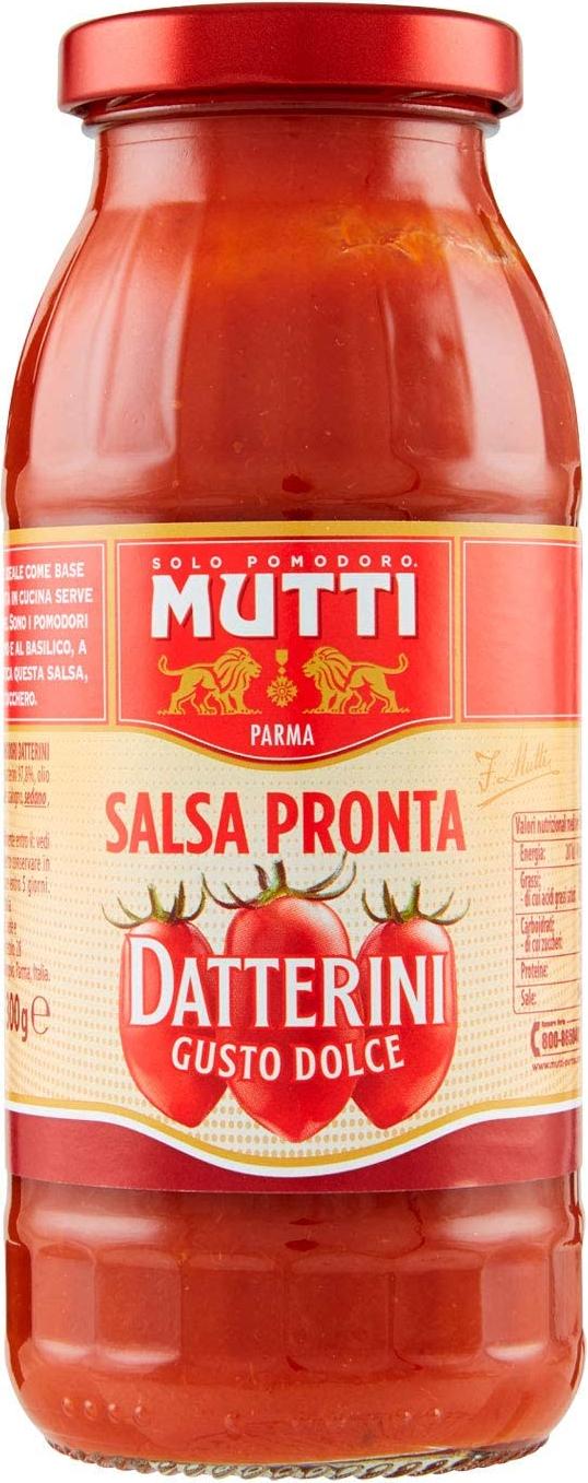 12x Mutti Salsa Pronta Pomodoro Datterini Tomatensauce 100% Italienisch 300g IX-ZUEW-TC5P