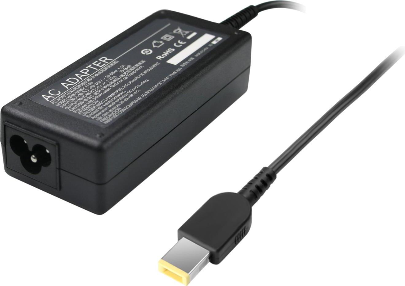 Napájací zdroj pre Lenovo T570 / T470 / L470, 65 W, 3,25 A, čierny