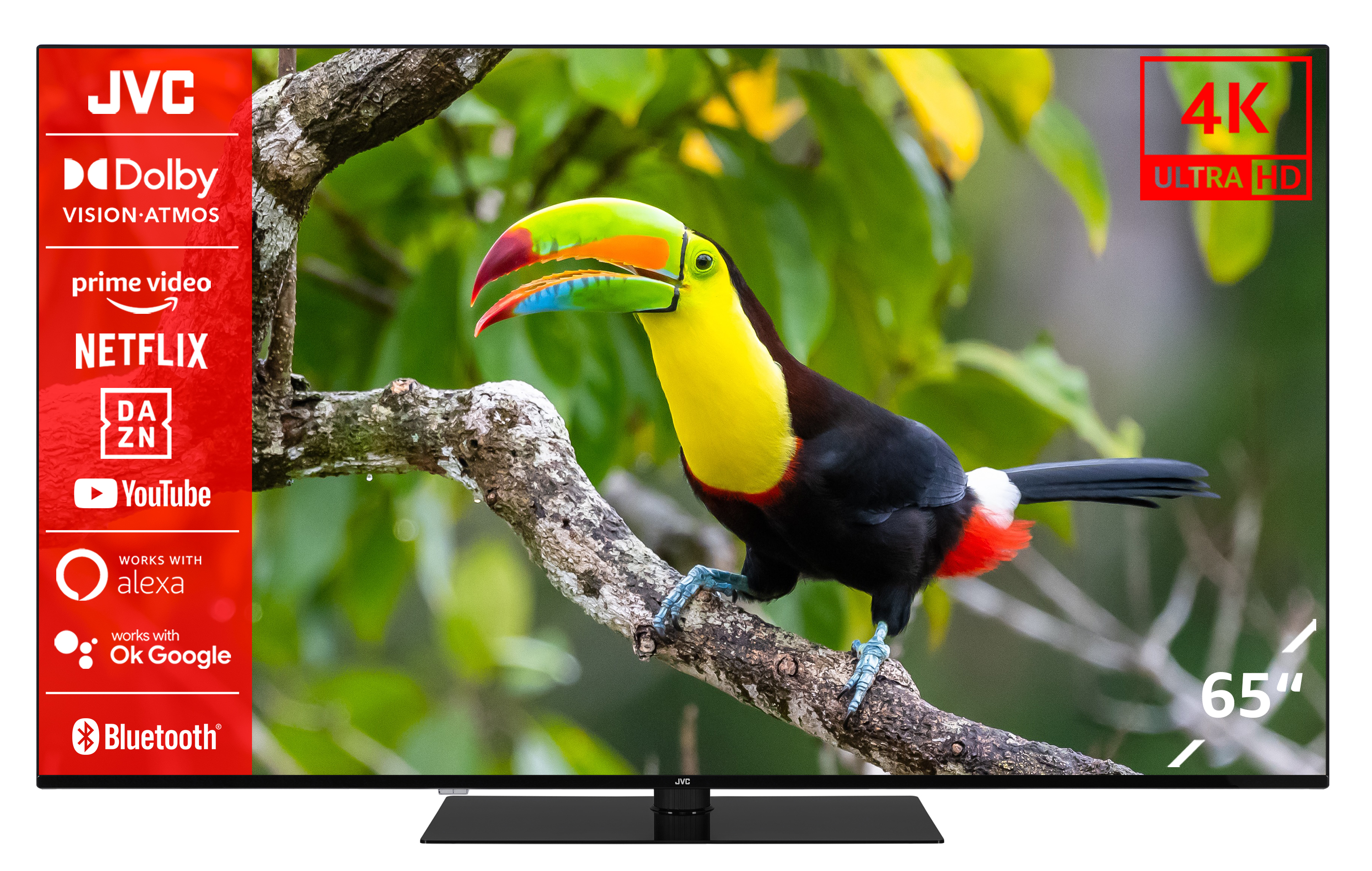 Zoll JVC TV Smart / Fernseher 65 LT-65VU6355