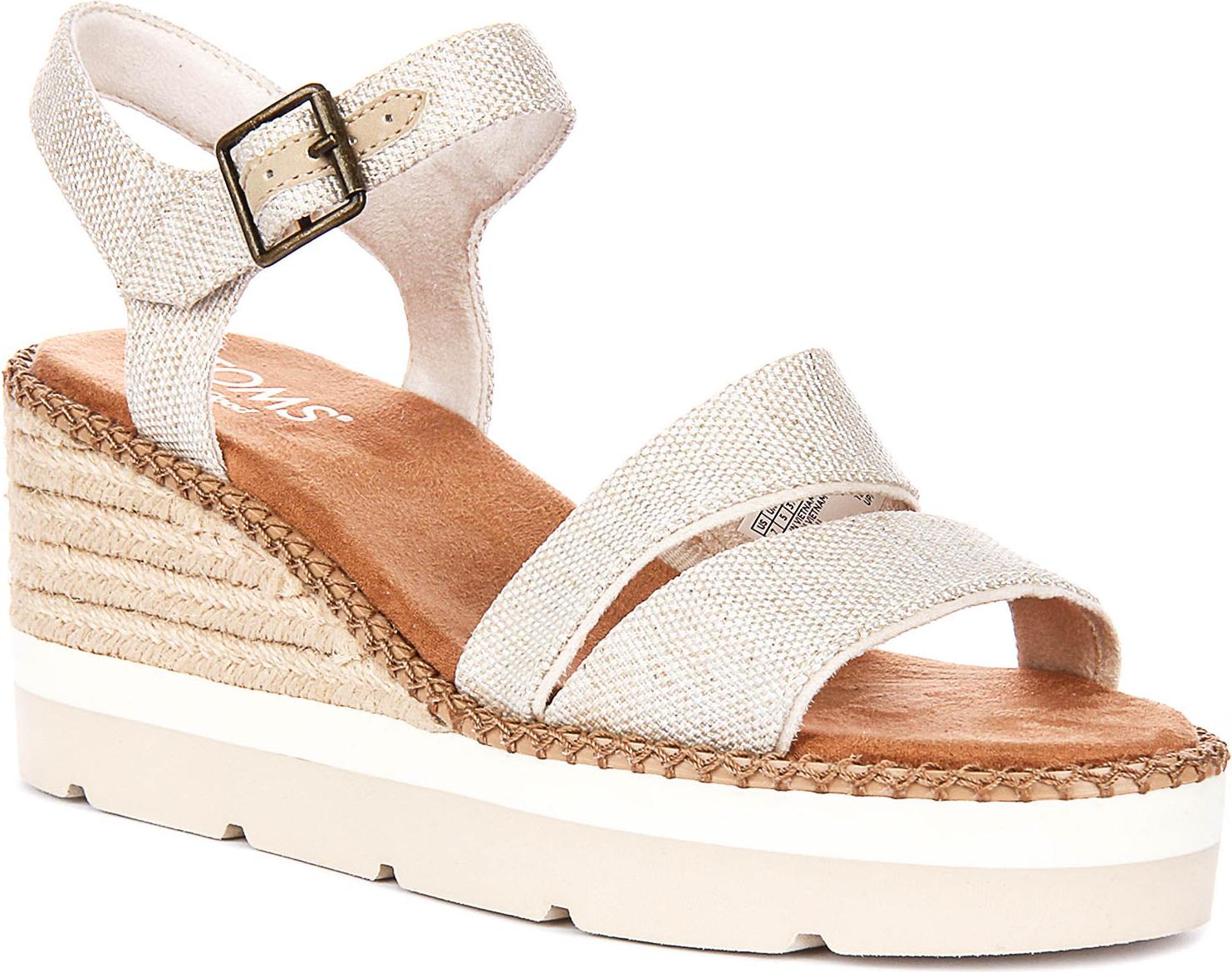 Toms Darya Wedge In Natural For Women – 6 UK - 38.5 EU - 8 US / Natural