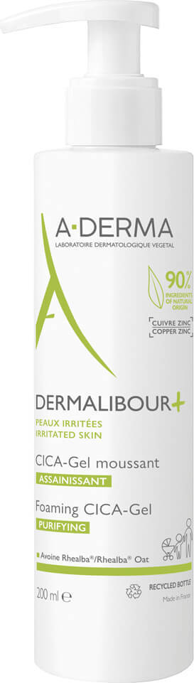 A-DERMA DERMALIBOUR + CICA Reinigungsgel 200 ml