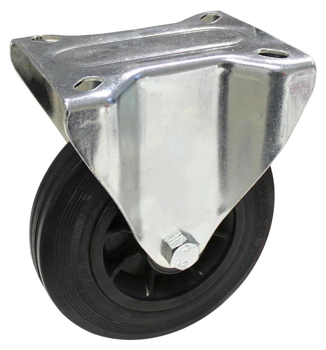 Adb Betriebseinrichtungen GmbH Bockrolle, Ø 160mm, Tragfähigkeit bis 70 kg 21328