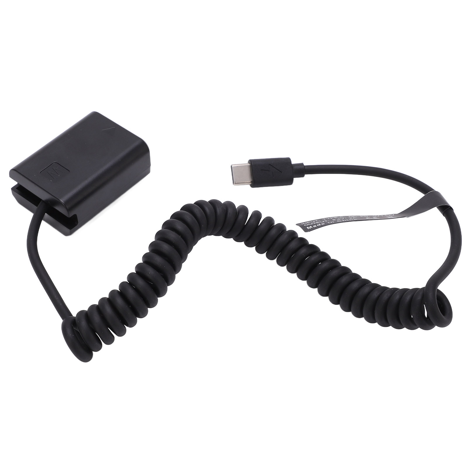 Cocosity FW50 Akku-Attrappe für Sony,FW50 Akku-Attrappe,DC-Akku-Attrappen-Netzteil,DC-Koppler-Akku-Attrappe,Dekodierte Akku-Attrappe,Voll dekodierte Akku-Attrappe